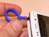 MOBILE PHONE TEXTING SECURITY RING 3d printed Mobile phone texting security ring, how to insert.