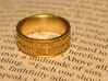 Bible Verse Ring Size 7.5 3d printed Size 7.5 shown