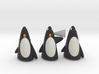 The 3 Wise Penguins 3d printed 