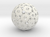 Hexa Mesh Sphere 3d printed 