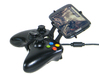 Controller mount for Xbox 360 & Celkon A9 Dual 3d printed Side View - A Samsung Galaxy S3 and a black Xbox 360 controller