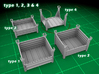 Stackable Container Set 4 3d printed 