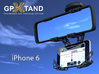 GPXtand - Universal Mobile and GPS Car Holder 3d printed GPXtand with iPhone 6 - WITH OR WITHOUT CASE!