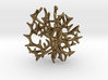 3-dimensional Coral Pendant 3d printed 