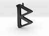 Rune Pendant - Beorc 3d printed 