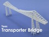 Tees Transporter Bridge 3d printed 1:1200 scale model of the Transporter Bridge in Middlesbrough