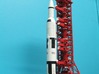 1/400 NASA LUT Crane (Launch Umbilical Tower) 3d printed LUT with MLP/Crawler & Saturn V.