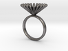 Spike Ring - US 6 size 3d printed 