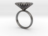Spike Ring - US 8 size 3d printed 