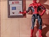 Contemporary ATM for 7" Figures 3d printed Full color sandstone alongside a figure in the 6-7" scale (figure not included