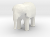 Elephant-shapeways-test-14 3d printed 