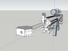 Hound Airsoft Muzzle Suppressor (14mm Self-Cutting 3d printed 