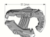 1:6 Large Direct Energy pistol  3d printed 