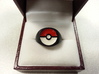 Pokeball Ring-Wide Band (Edit size in description) 3d printed Plus Acrylic Paint and Clear Nail Polish for shine