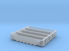 Six Bay Rapid Discharge Hopper - Set of 4 - Zscale 3d printed 
