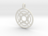 Taygete pendant 3d printed 