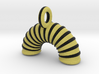 Agility Tunnel Pendant (Yellow Version) 3d printed 