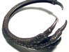 3D Printed Dragon Claw Bracelet 3d printed 3D Printed Polished Bronze Steel