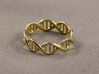 Dna Helix Ring Size 6.5 3d printed 