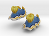 Nudibranch Ear Clips 3d printed 