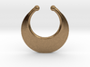 Faux Septum Ring - Crescent (small) 3d printed 