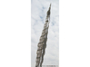 Mile high tower Dubai Shanghai 3d printed 