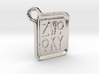 ZWOOKY Keyring LOGO 12 5cm 3.5mm rounded 3d printed 