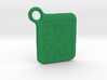 ZWOOKY Keyring LOGO 12 3cm 2mm rounded 3d printed 