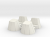 Ariane 4 PAL Skirts for the Heller kit 3d printed 