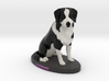 Custom Dog Figurine - Jasmine 3d printed 