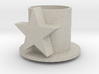 Table Candle Holder With Star - Tafelkaarshouder M 3d printed 