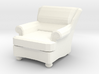 Miniature 1:48 Recliner Chair 3d printed 