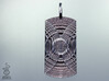 Reverb Tag Pendant from unellenu's Resonator range 3d printed 