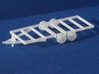 HO Scale Flatbed trailers and trailer frames X4  3d printed Add a caption...