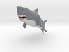 Shark With Human Teeth 3d printed 