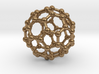 Truncated Icosahedron (bucky ball) 3d printed 