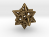 Stellated Dodecahedron Pendant 3d printed 