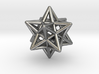 Stellated Dodecahedron Pendant 3d printed 