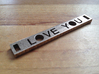 I Love You Key Chain 3d printed 
