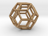 Rhombic Triacontahedron Pendant 3d printed 
