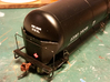 HO Scale Tank Car Shield for 1 Car 3d printed Finished End