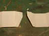 HO Scale Tank Car Shield for 1 Car 3d printed Sample pieces