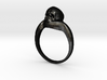 150109 Skull Ring 1 Size 8  3d printed 