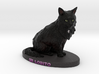 Custom Cat Figurine - Lobo 3d printed 