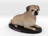 Custom Dog Figurine - Pugsley 3d printed 