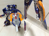Gatling add-on parts for AD31 Armor Knight Optimus 3d printed Gatling parts in Robot mode