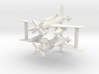 1/285 AD-4W (AEW.1) Skyraider (x2) 3d printed 