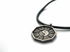 I Ching - Yin Yang Pendant Necklace 3d printed 