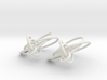 Loops Earrings - Larger - 2 Pcs 3d printed 