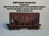 CNW Ore Car Two Pack, N Scale 3d printed 